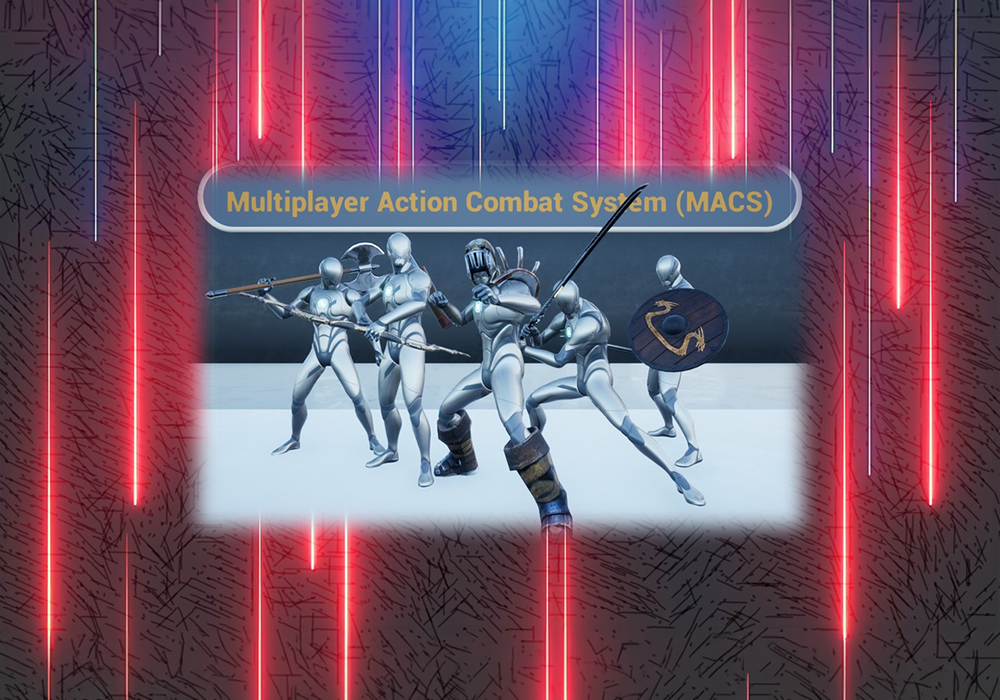 UE5.5～5.7虚幻5蓝图 Multiplayer Action Combat System (MACS) 多人游戏动作战斗系统-云鲸网