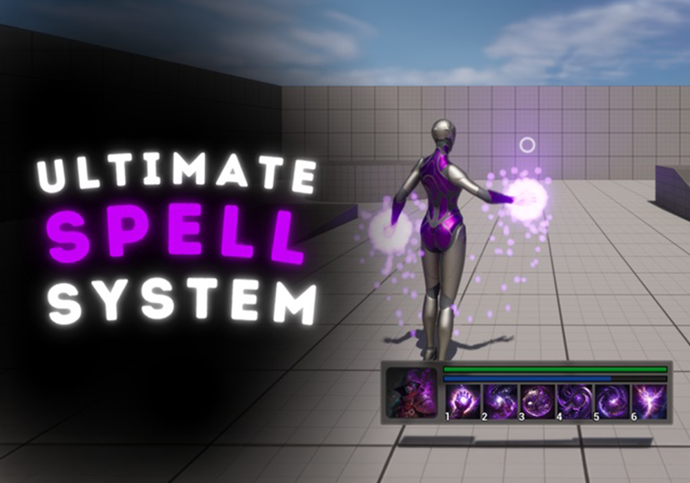 虚幻引擎魔法技能系统 Ultimate Spell System 资源预览图