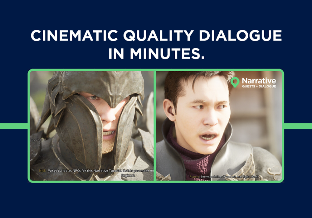 UE5.5～5.7虚幻5插件 Narrative Tales - Node Based Quests and Dialogue v3.7.0 叙事游戏基于节点的任务和对话系统-云鲸网