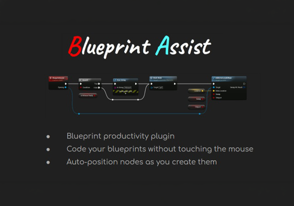 虚幻引擎蓝图排版插件 Blueprint Assist 资源预览图