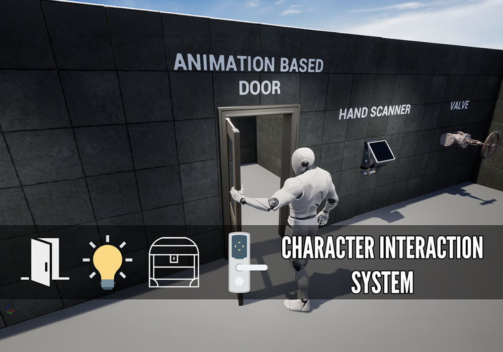 UE5.5～5.7虚幻5插件 Character Interaction System 角色交互系统-云鲸网