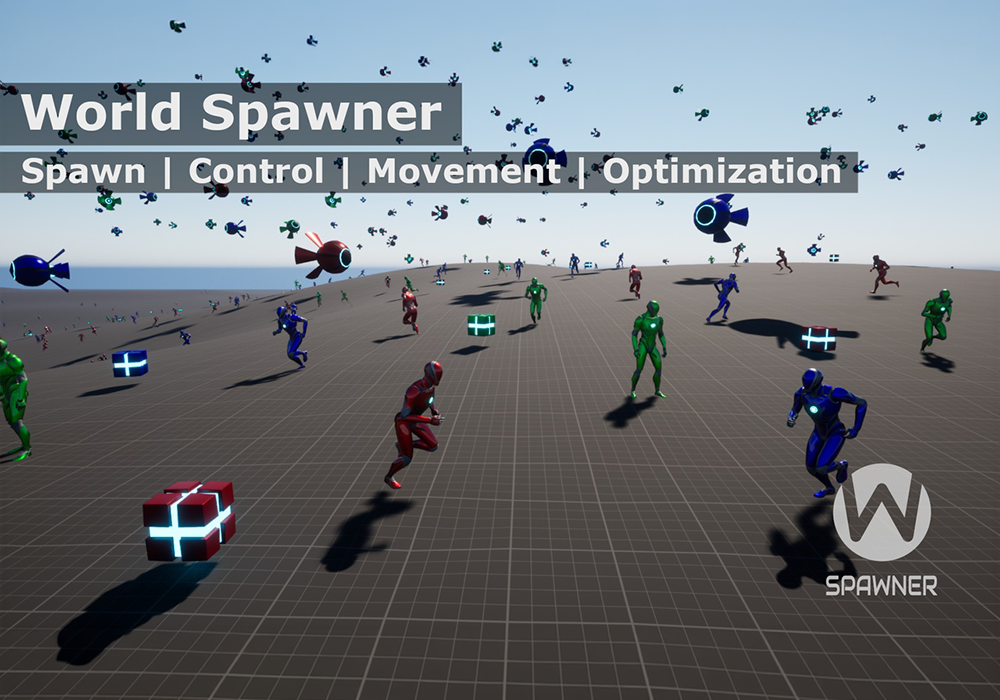 UE5.5～5.7.X虚幻5插件 World Spawner - Global Spawning System v2.3.2 世界生成系统-云鲸网