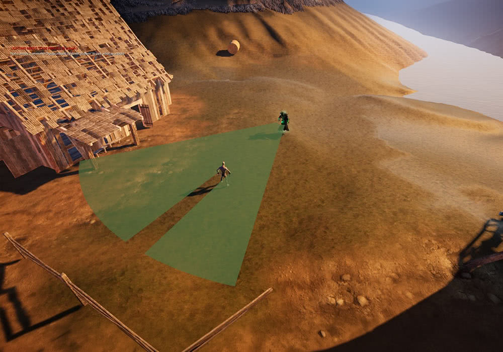 UE4.27～5.7虚幻插件 Line Of Sight. Dynamic mesh. v1.2 动态网格检测视野范围创建可视域分析工具-云鲸网