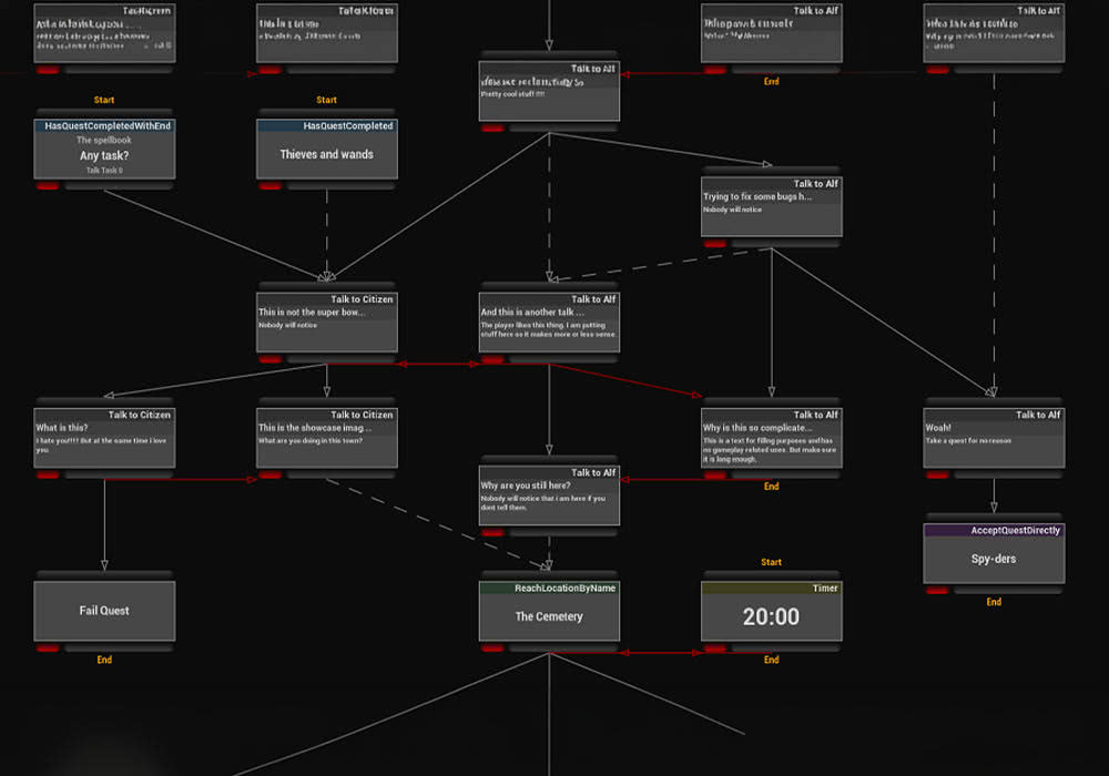 UE4.27～5.7虚幻插件 Quest Editor Plugin v10.14 任务对话编辑工具-云鲸网