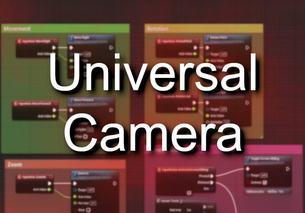 UE4.27～5.6虚幻插件 Universal Camera v2.19 动态灵活通用游戏相机工具-云鲸网