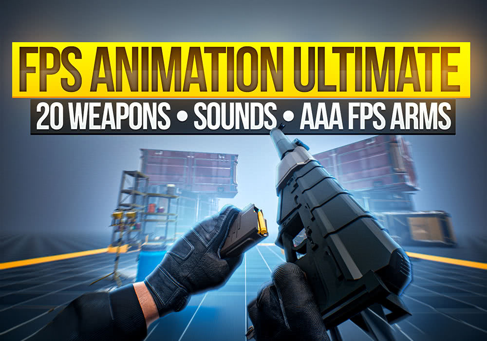 UE5.5～5.7虚幻5插件 FPS Animation Pack Ultimate v2025.4.0 第一人称射击游戏音效程序动画系统-云鲸网