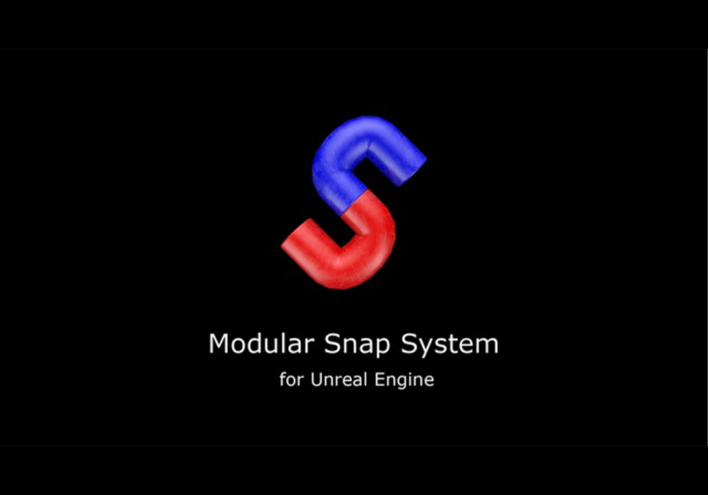 虚幻引擎模块化吸附建造插件 Modular Snap System 资源预览图