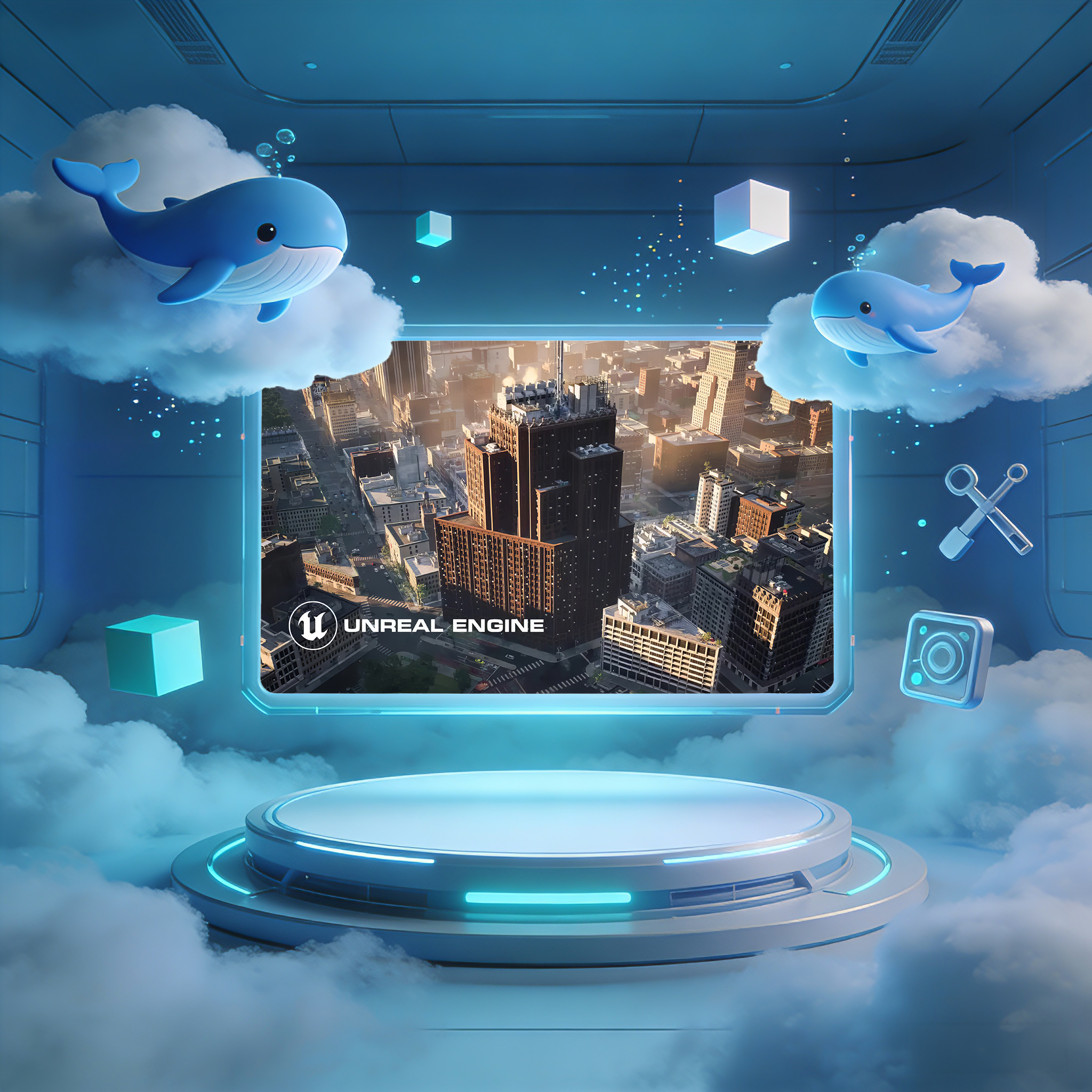 【账号激活】UE5.7虚幻5.7插件 WorldBLD 世界城市建筑道路生成系统-云鲸网